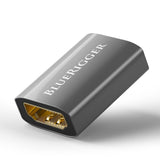 BlueRigger 8K HDMI Coupler - (Female to Female Adapter, 3D, 8K 60Hz HDMI 2.1, Union Connector, HDMI to HDMI Extender)
