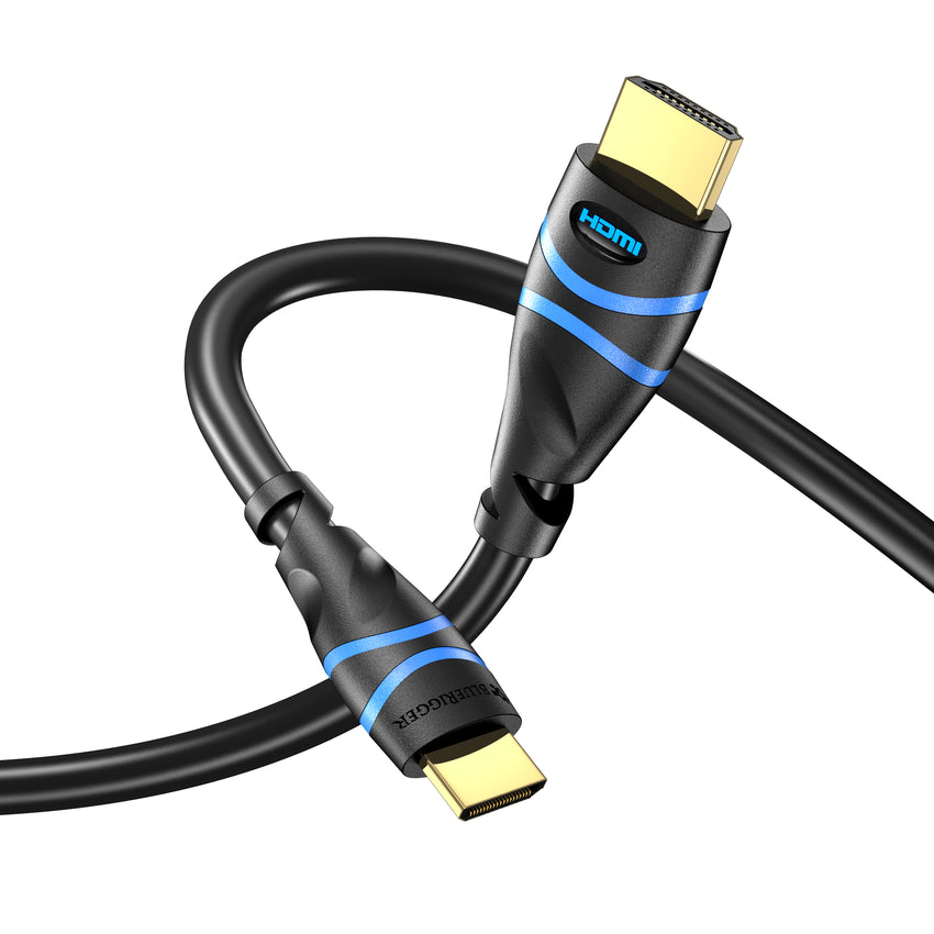 platform spejder bold BlueRigger Mini HDMI to HDMI Cable (4K 60Hz HDR, High Speed, Ethernet, –  Bluerigger