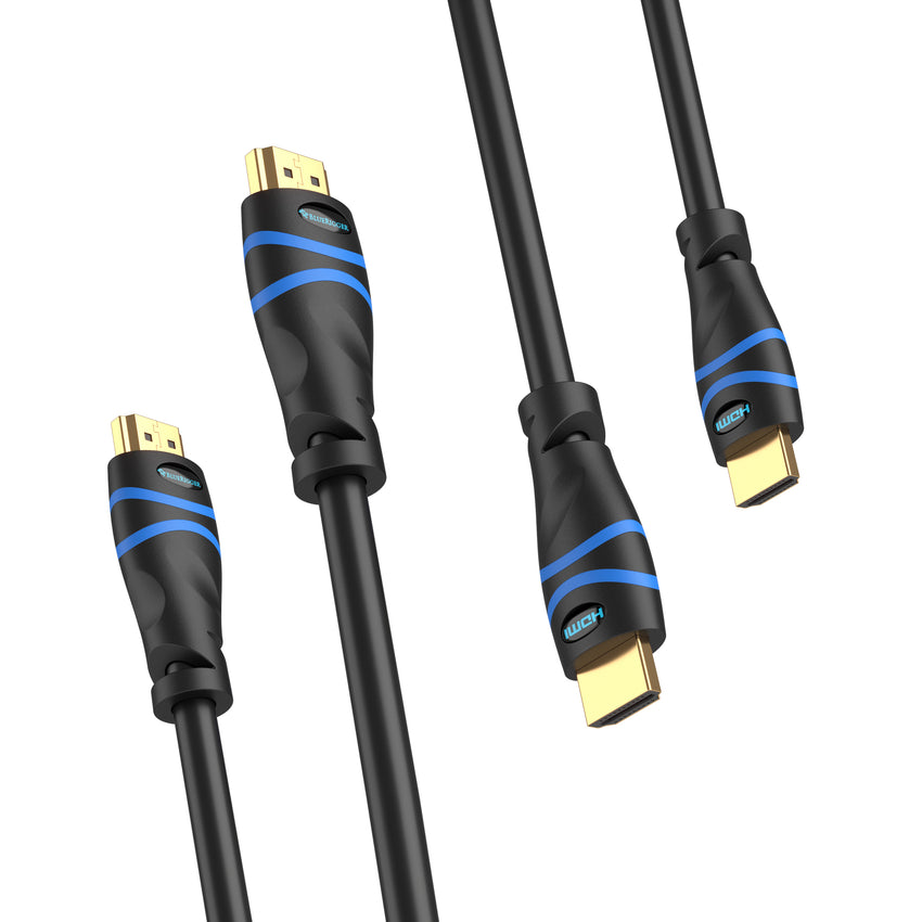 2-Pack High Speed HDMI Cable (3 Feet)