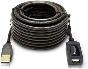 BlueRigger USB 2.0 Type A Male to A Female Active Extension/Repeater Cable