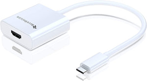 BlueRigger USB-C ( Thunderbolt 3 Compatible) to HDMI Adapter ( 25CM) - Compatible with 2016/2017 MacBook Pro, Google Chromebook Pixel, Samsung Galaxy S8/S8+ - Supports 4K @ 60Hz