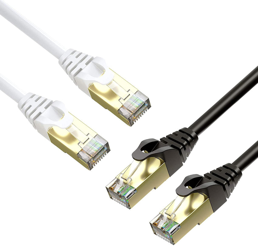 BlueRigger RJ45 CAT 7 Ethernet Cable (10Gbps, 1000MHz, CAT7 Patch