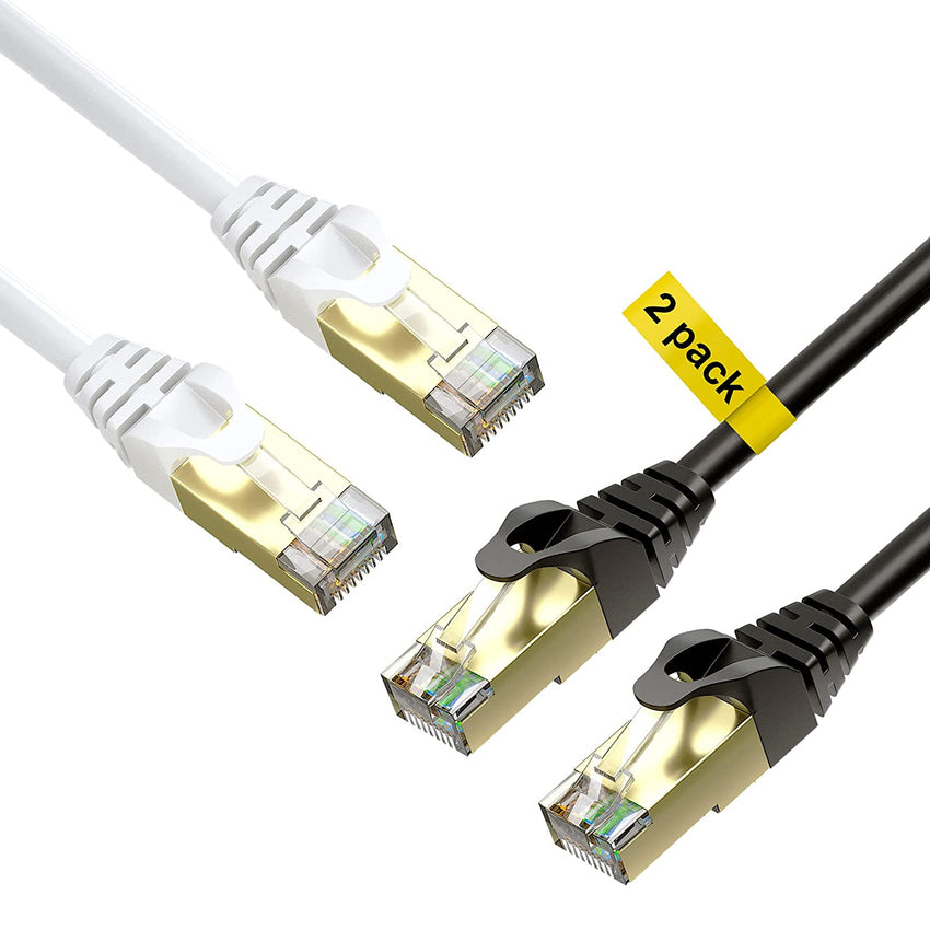 BlueRigger RJ45 CAT6 Ethernet Cable (1Gbps, 550MHz, CAT6 Patch Cables) –  Bluerigger