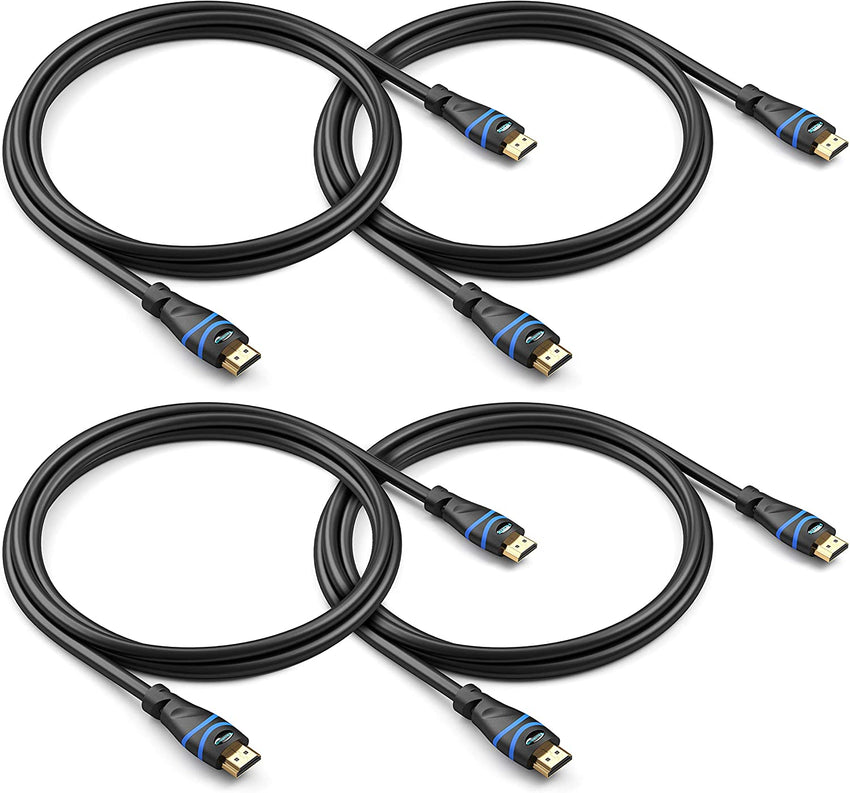 Basics High-Speed HDMI Cable For Television, A Male to A Male, 18  Gbps, 4K/60Hz, 6 Feet, Black