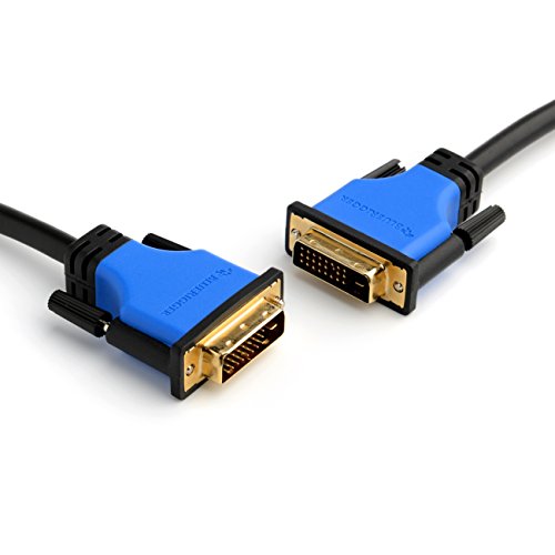 BlueRigger DVI Male to DVI Male Digital Dual-Link Monitor Cable